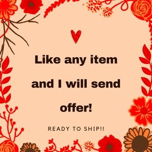 Willing to do offers! Just like the post :)